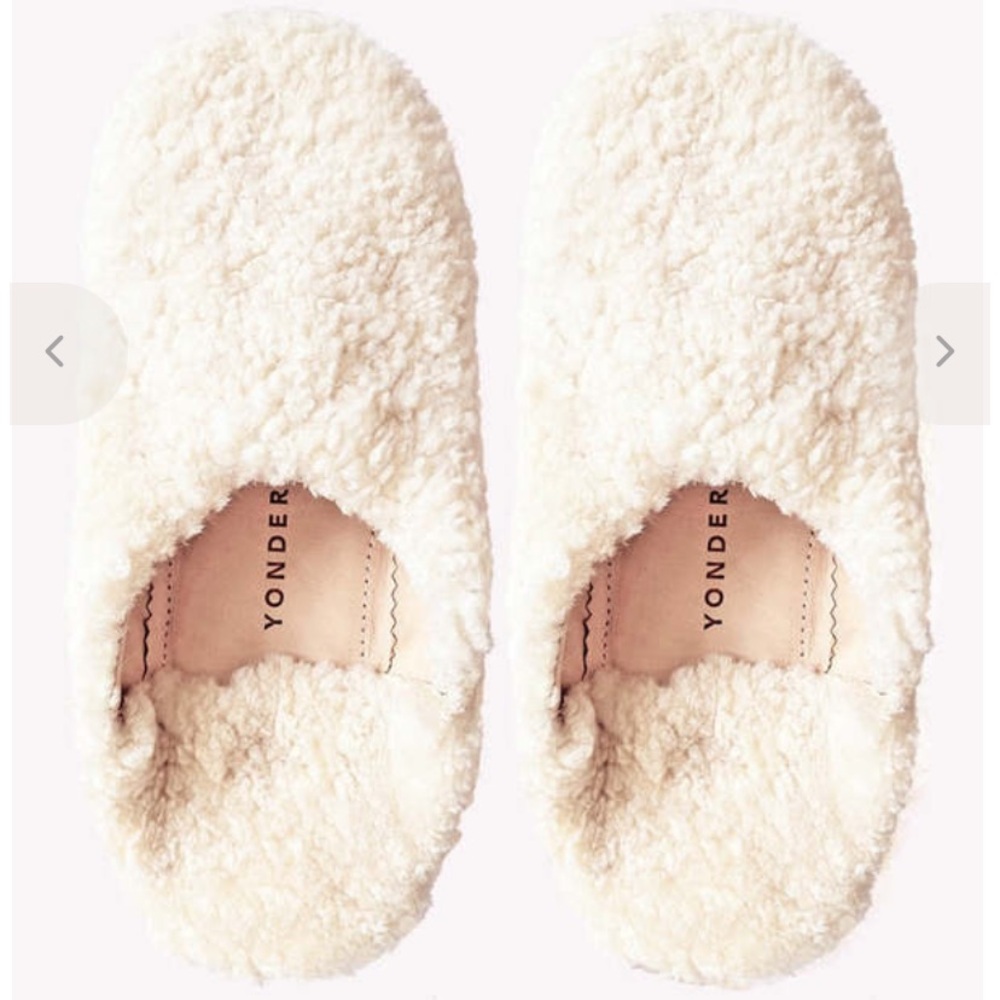 YONDER Babouche Shearling slippers from Morocco